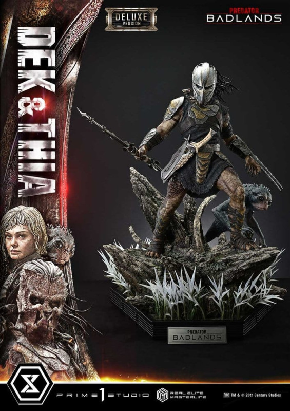 Predator Real Elite Masterline Statue 1/3 Badlands Dek & Thia Deluxe Version 87 cm 12