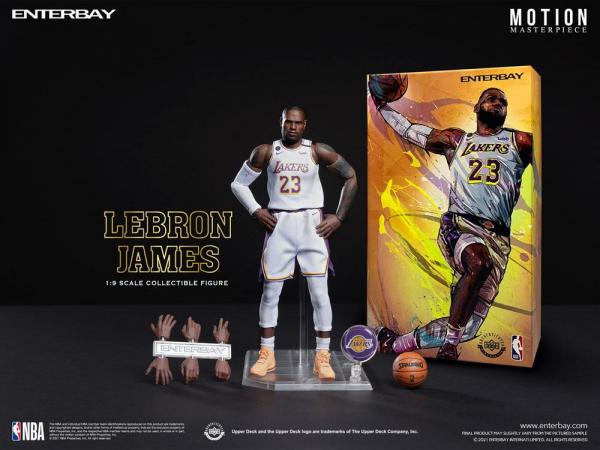 NBA Collection: LeBron James (LA Lakers) 1/9 Motion Masterpiece Actionfigur - Enterbay