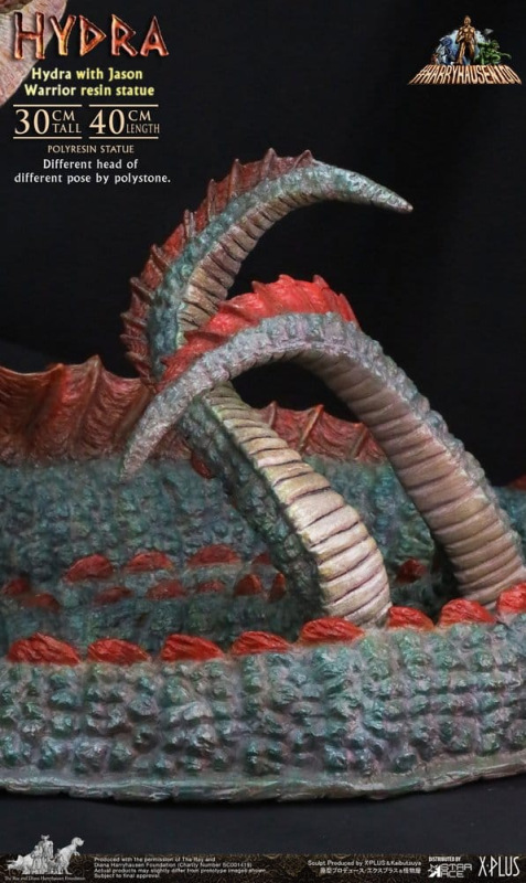 Ray Harryhausen Painted Statue Hydra with Jason Warrior Resin Statue 30 cm 1