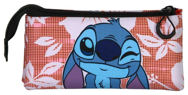 Lilo & Stitch FAN Triple Pencil case 2.0 Maui Pink 1