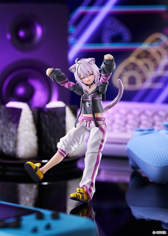 Hololive Production figma Action Figure Nekomata Okayu 14 cm 4
