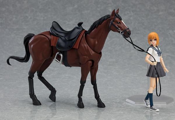 Original Character Figma Action Figure Horse ver. 2 (Chestnut) 19 cm