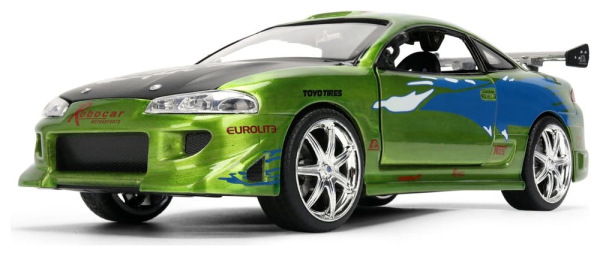 Fast & Furious Diecast Vehicle 1:24 Anniversary Mitsubishi 19 cm 3