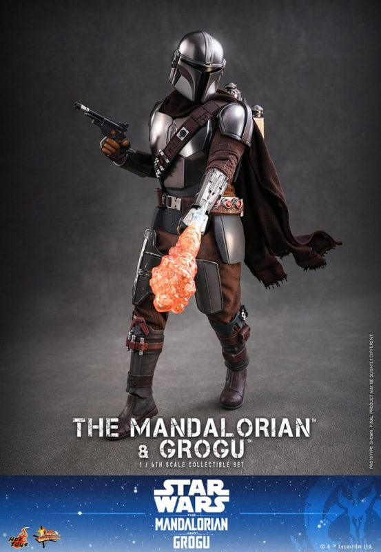 Star Wars: The Mandalorian & Grogu Movie Masterpiece Action Figure 1/6 The Mandalorian and Grogu 31 8