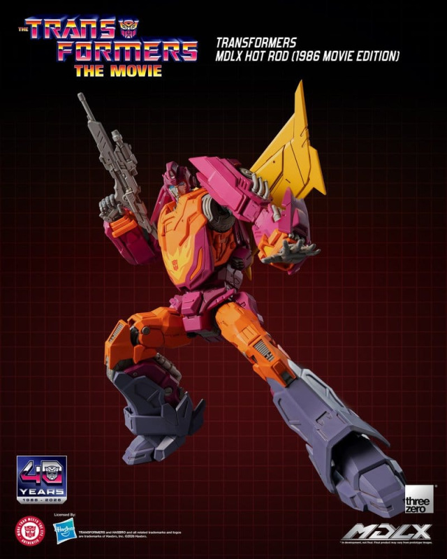 Transformers MDLX Action Figure Hot Rod (1986 Movie Edition) 18 cm 3