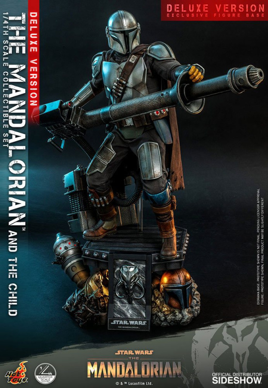 Star Wars The Mandalorian Action Figure 2-Pack 1/4 The Mandalorian & The Child Deluxe 46 cm 13