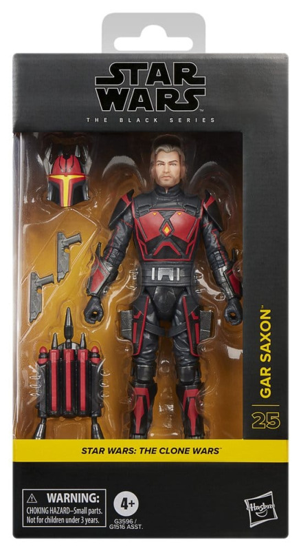 Star Wars: The Clone Wars Black Series Action Figure Gar Saxon 15 cm 1