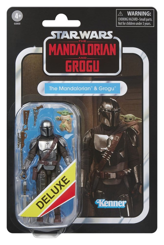 Star Wars: The Mandalorian & Grogu Vintage Collection Action Figure The Mandalorian & Grogu 10 cm 3