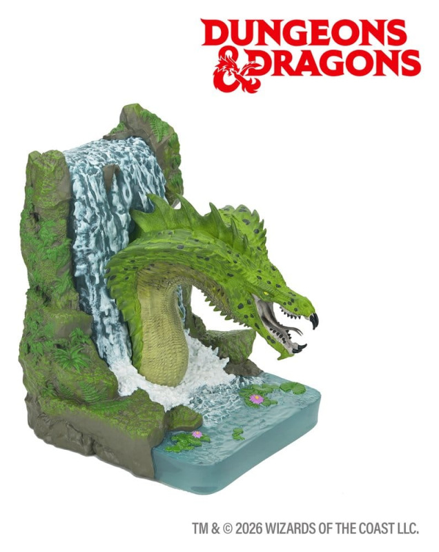 D&D Bookend Green Dragon 18 cm 1