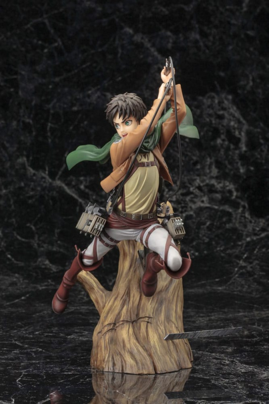 Attack on Titan ARTFXJ Statue 1/8 Eren Yeager Renewal Package Ver. 26 cm 3