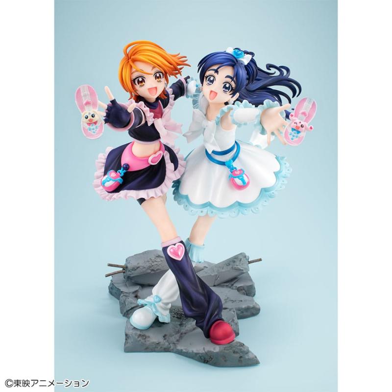 Pretty Cure PVC Statue Cure Black & Cure White