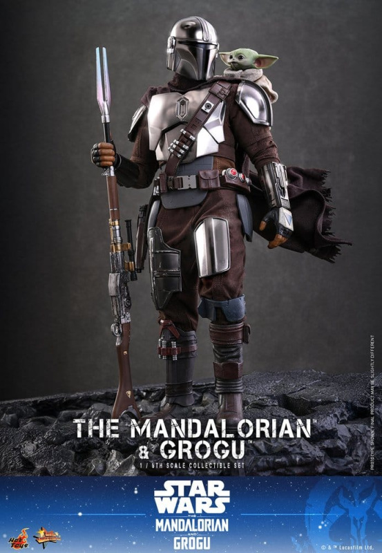 Star Wars: The Mandalorian & Grogu Movie Masterpiece Action Figure 1/6 The Mandalorian and Grogu 31 6