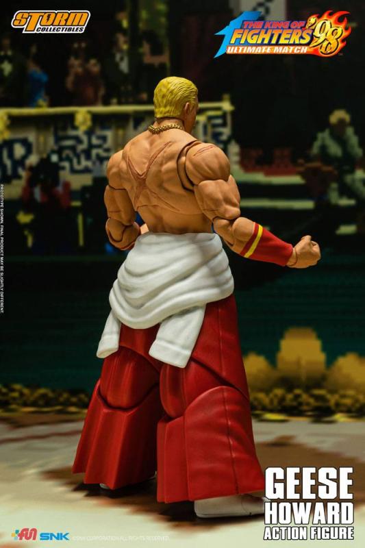 King of Fighters '98 Ultimate Match: Geese Howard 1/12 Action Figure - Storm Collectibles