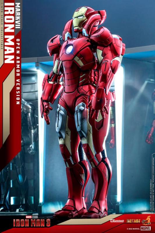 Iron Man 3: Iron Man Mark VII (Open Armor Version) 1/6 Diorama - Hot Toys