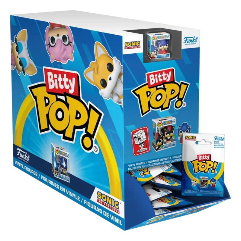 Sonic the Hedgehog Bitty POP! Vinyl Figures 2 cm Display (32)