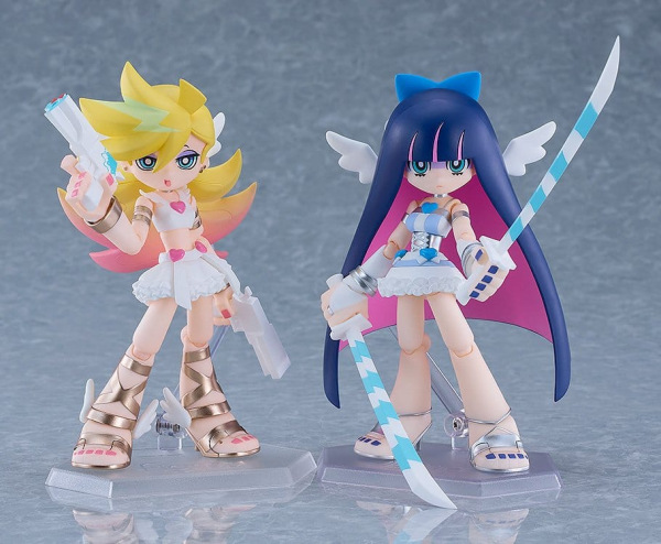 New Panty & Stocking with Garterbelt Figma Action Figures 2-Pack Panty & Stocking: Angel ver. 12 cm 1