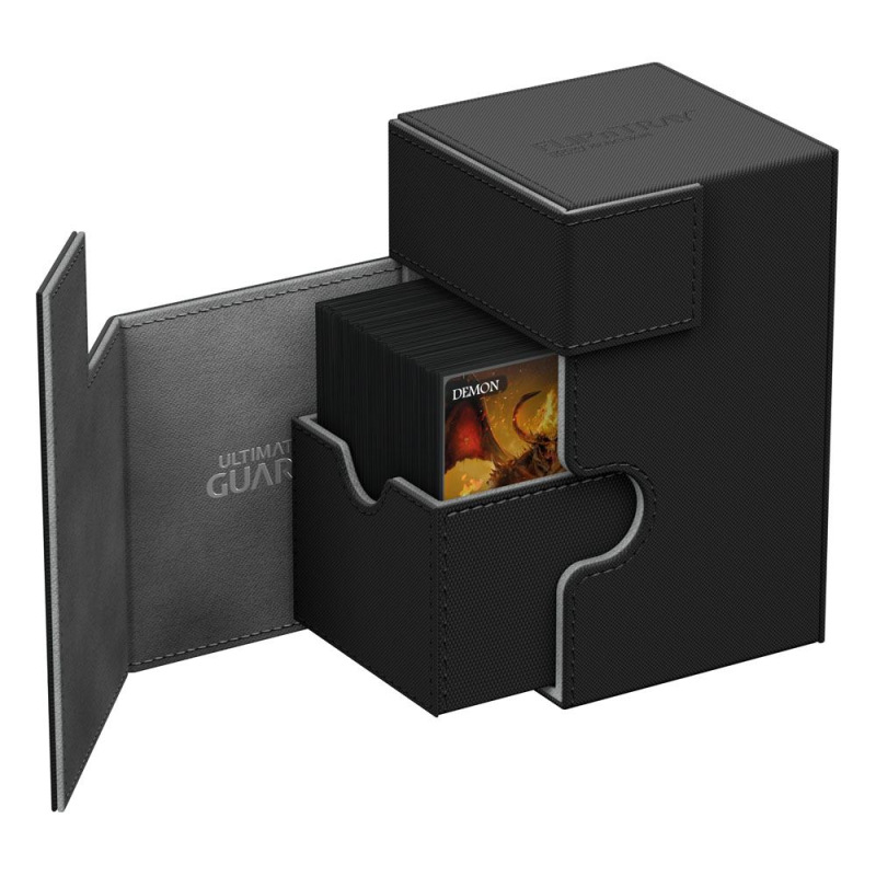 Ultimate Guard Flip´n´Tray Deck Case 100+ Standard Size XenoSkin Black 2