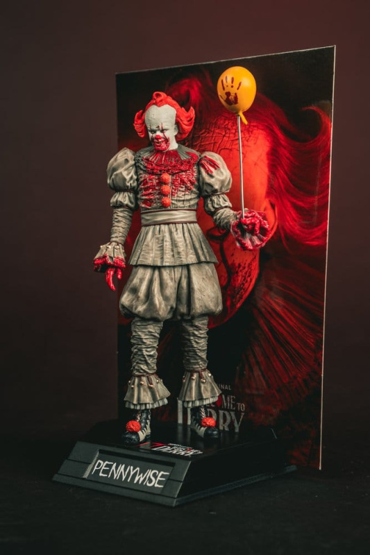It Welcome to Derry Movie Maniacs Figure Pennywise (Bloody) 16 cm 13