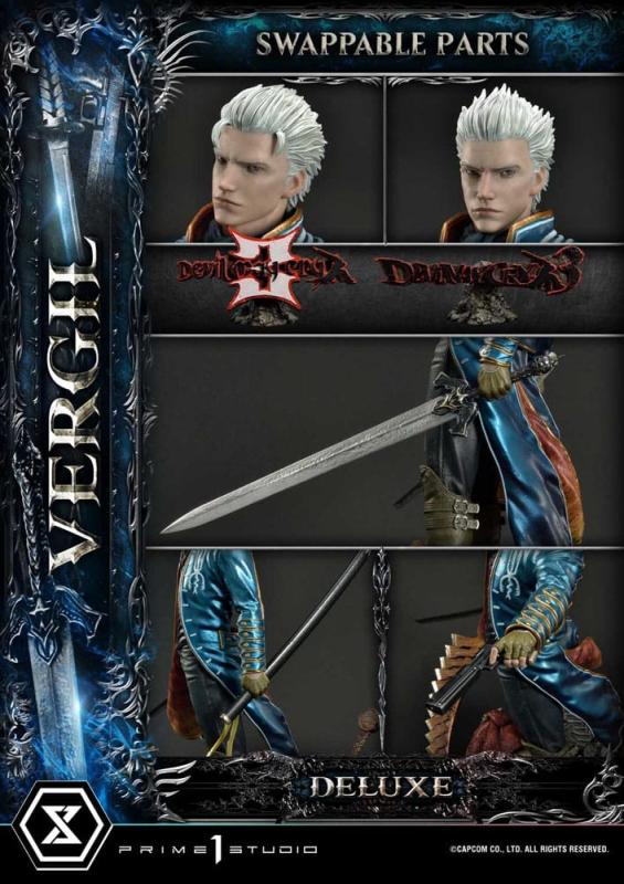 Devil May Cry 3: Vergil Deluxe Bonus Version 1/4 Ultimate Premium Statue - Prime 1 Studio