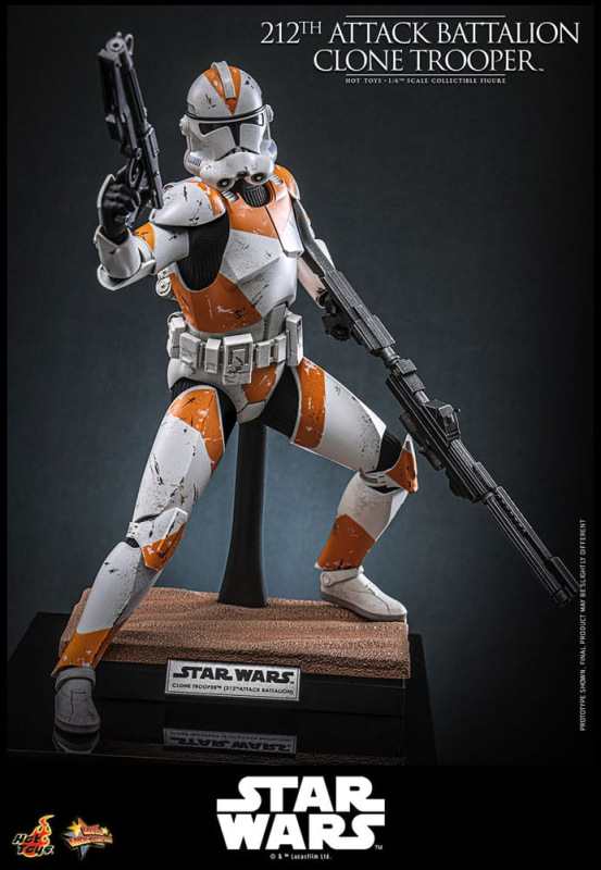Star Wars: The Clone Wars Action Figure 1/6 212th Attack Battalion Clone Trooper 30 cm 2