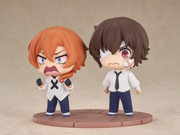 Bungo Stray Dogs Wan! Chibi Figures Osamu Dazai & Chuya Nakahara: Fourteen-Year-Old Ver. 8 cm 5