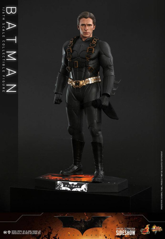 Batman Begins Movie Masterpiece Action Figure 1/6 Batman Hot Toys Exclusive 32 cm 13