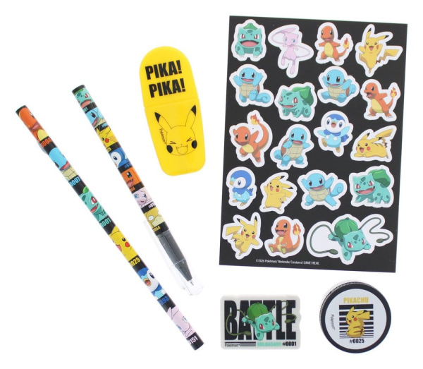 Pokémon Stationery Set 7-piece 2