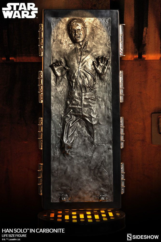 Star Wars Life-Size Statue Han Solo in Carbonite 231 cm 2