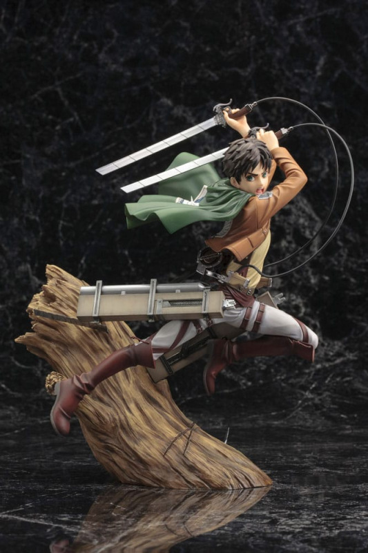 Attack on Titan ARTFXJ Statue 1/8 Eren Yeager Renewal Package Ver. 26 cm 1