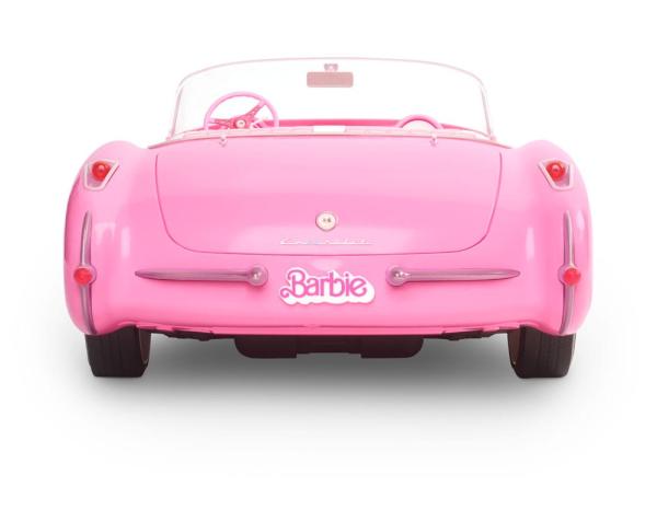 Barbie The Movie Vehicle Pink Corvette Convertible