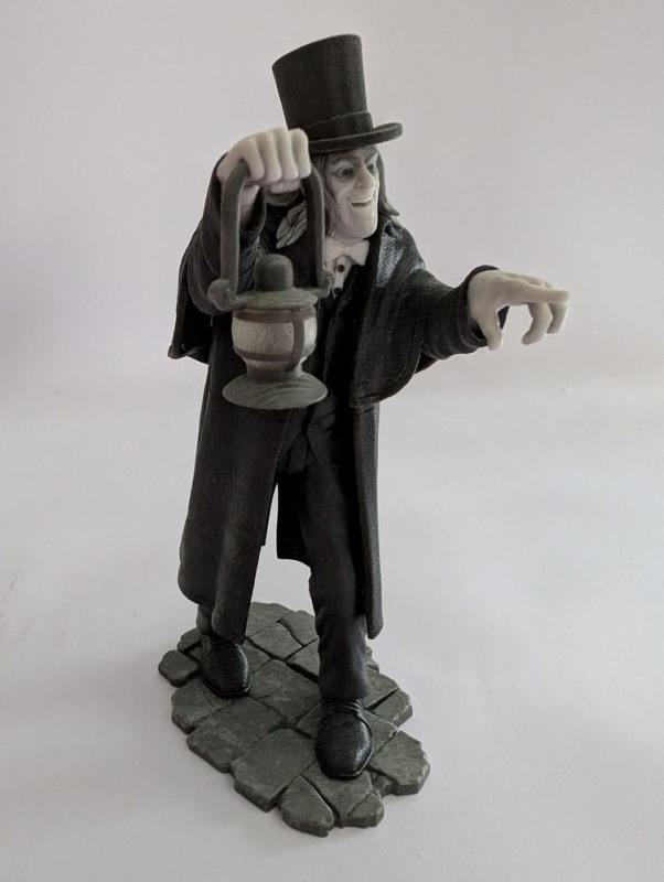 London After Midnight Statue 1/10 Lon Chaney Black & White Ver. 16 cm 5