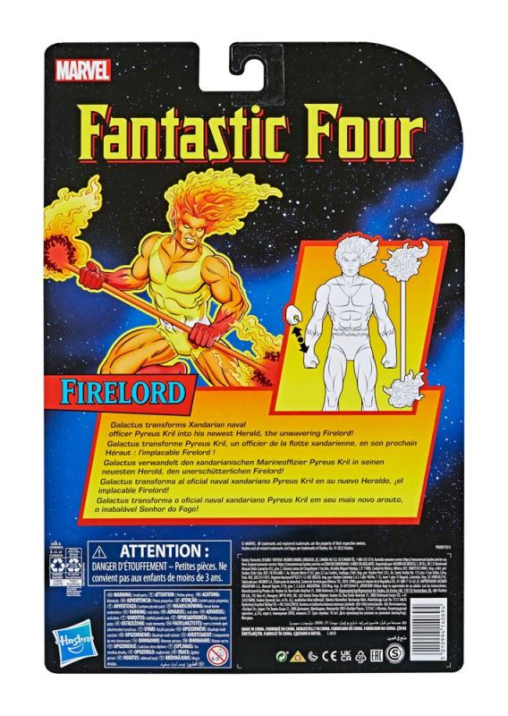 Fantastic Four: Firelord 15 cm Action Figure - Hasbro