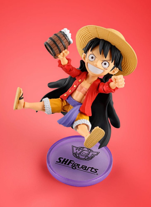 One Piece World Collactable Figures x S.H. Figuarts Action Figure Monkey D. Luffy 8 cm 2