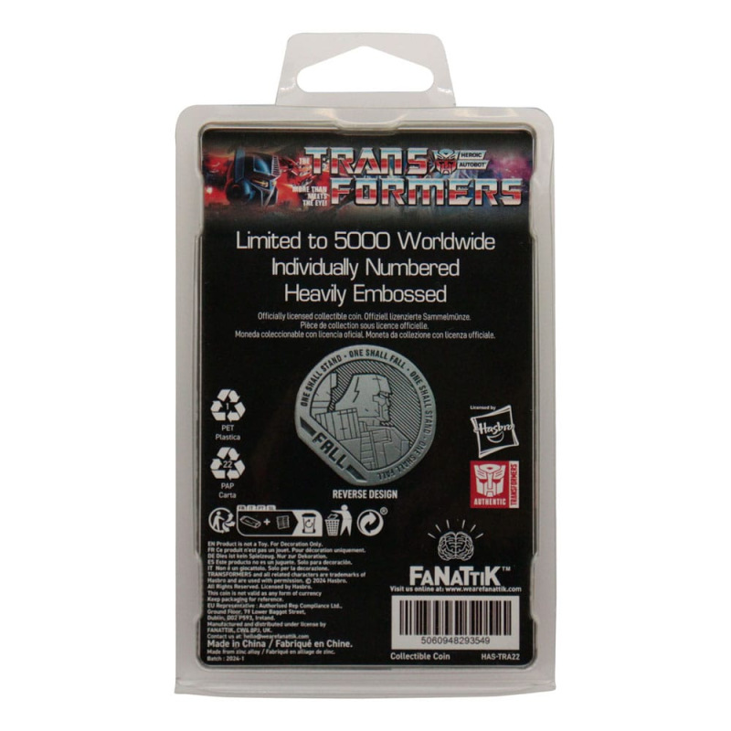 Transformers Collectable Coin 40th Anniversary 4 cm 3