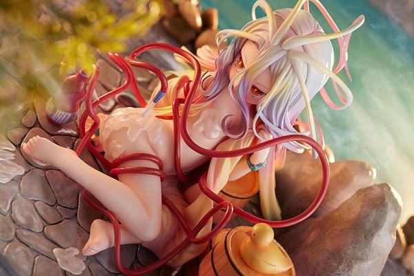 No Game No Life PVC Statue 1/7 Shiro: Hot Spring Ver. 11 cm