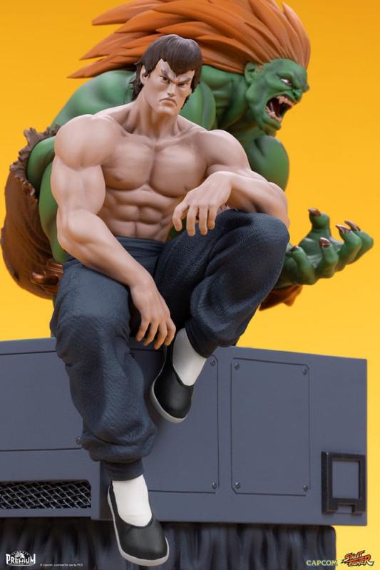 Street Fighter: Blanka & Fei Long 1/10 PVC Statues - Premium Collectibles Studio