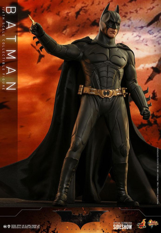 Batman Begins Movie Masterpiece Action Figure 1/6 Batman Hot Toys Exclusive 32 cm 10