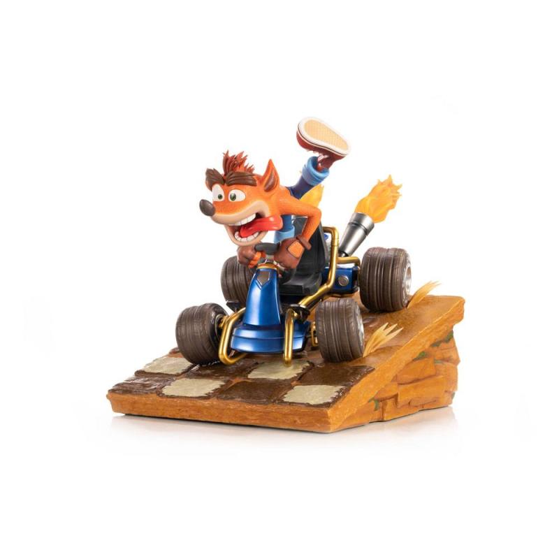 Crash Team Racing Nitro-Fueled: Crash in Kart 31 cm Statue - First 4 Figures