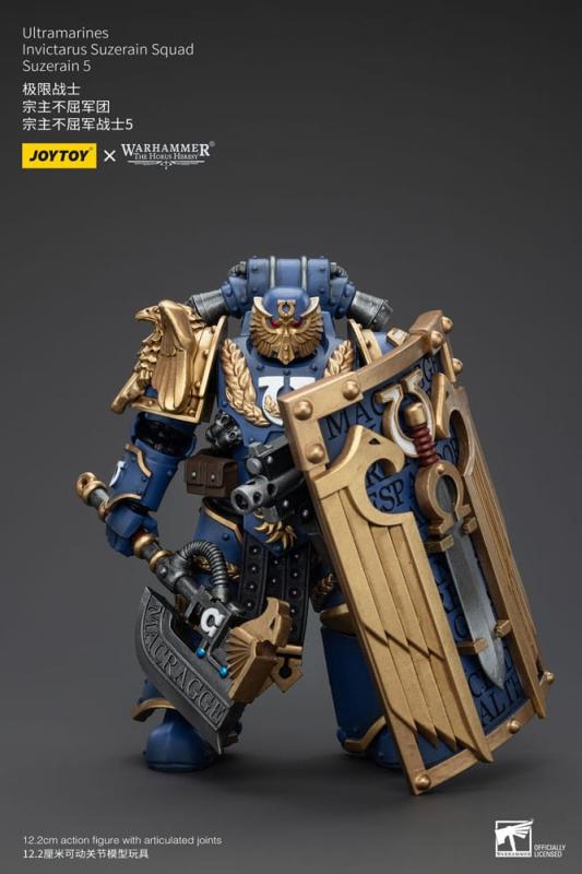 Warhammer The Horus Heresy Action Figure 1/18 Ultramarines Invictarus Suzerain Squad Suzerain 5 12 c