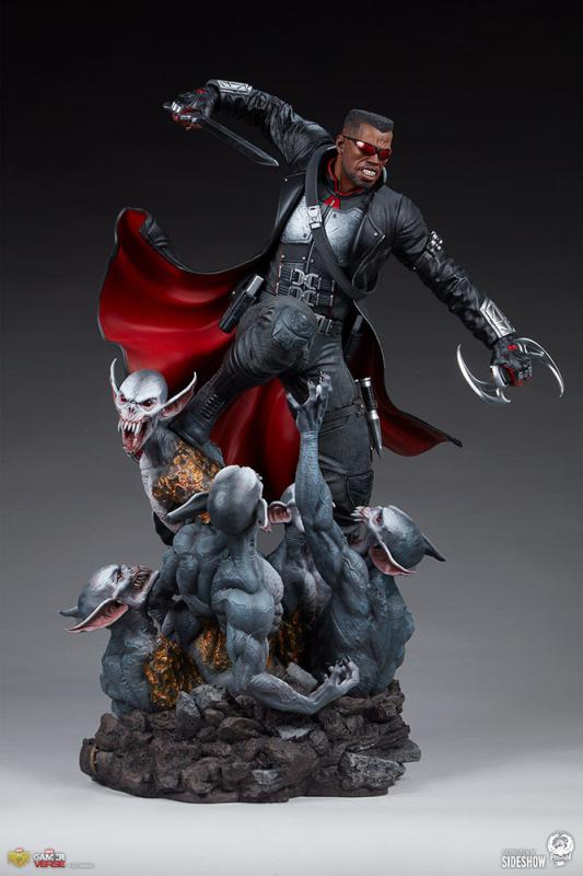 Midnight Suns Marvel Gamerverse: Blade 1/3 Statue - Premium Collectibles Studio