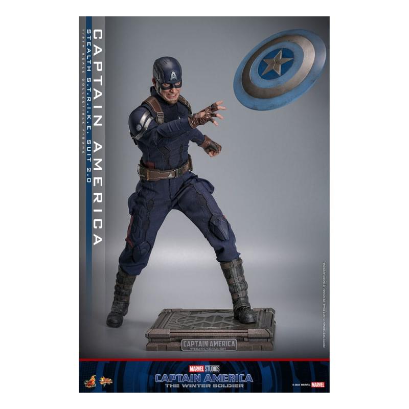 Captain America: The Winter Soldier Movie Masterpiece Action Figure 1/6 Captain America (Stealth S.T 8