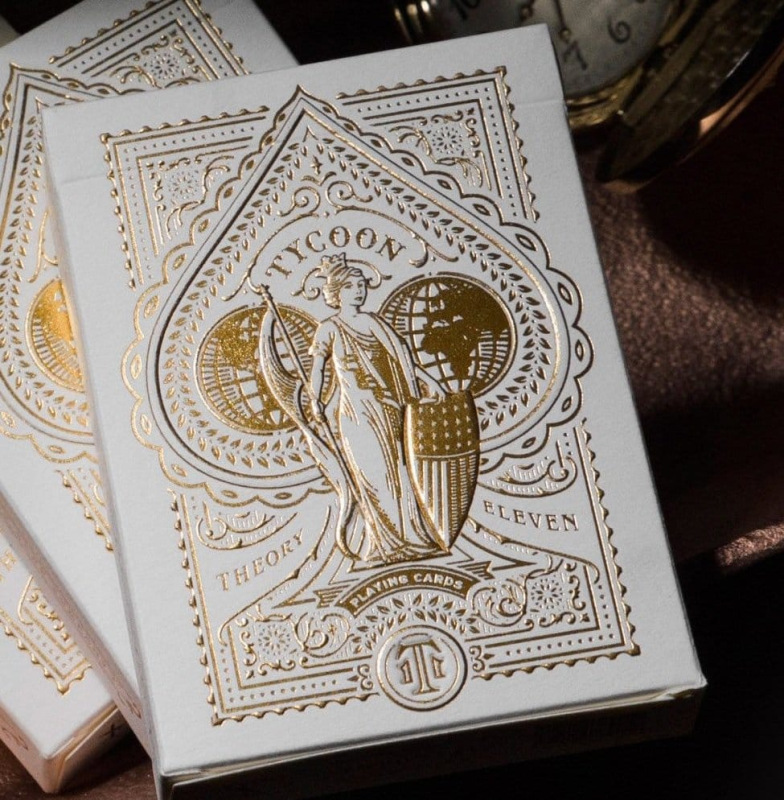 Theory 11 Playing Cards Tycoon Ivory 1
