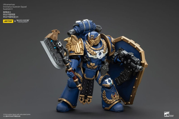 Warhammer The Horus Heresy Action Figure 1/18 Ultramarines Invictarus Suzerain Squad Suzerain 4 12 c 5