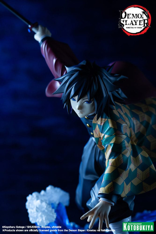 Demon Slayer: Kimetsu no Yaiba ARTFXJ Statue 1/8 Giyu Tomioka 21 cm 12
