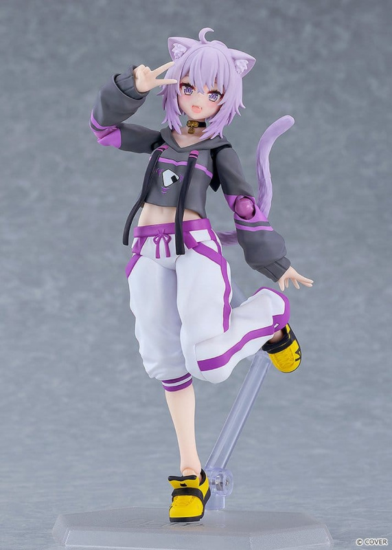 Hololive Production figma Action Figure Nekomata Okayu 14 cm 5