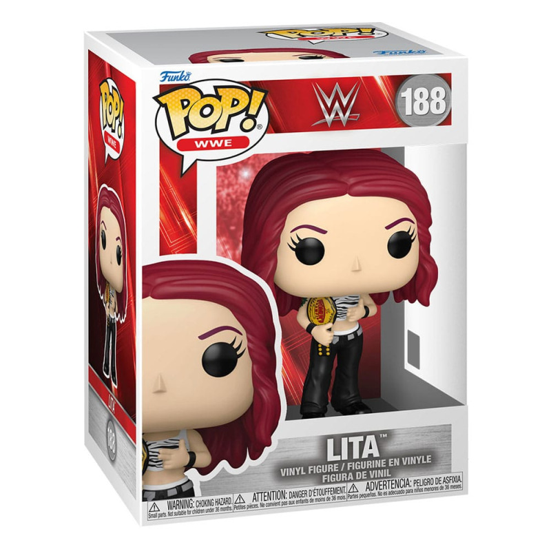 WWE POP! Vinyl Figure Lita with Championship Belt 9 cm 1