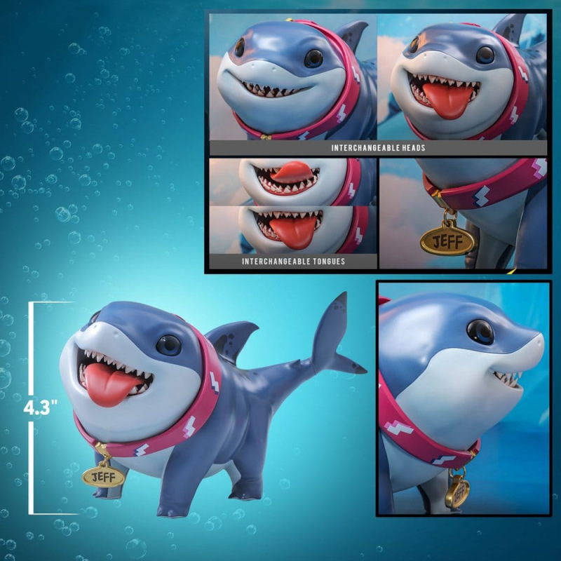 Marvel Rivals Videogame Masterpiece Series Action Figure Jeff the Land Shark 11 cm 10