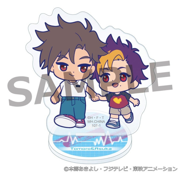 Digimon Buddycolle Acrylic Stands Beatbreak 6 cm Blind Box Display (6) 6
