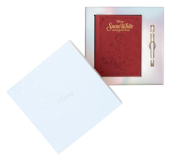 Snow White Premium Notebook with Pen Set A5 4