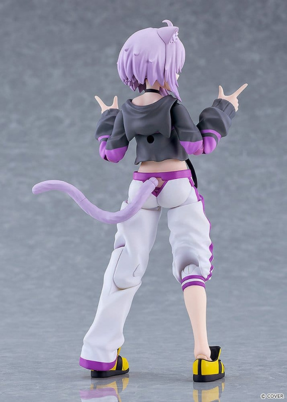 Hololive Production figma Action Figure Nekomata Okayu 14 cm 7